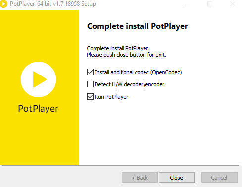 potplayer 32bit - Download