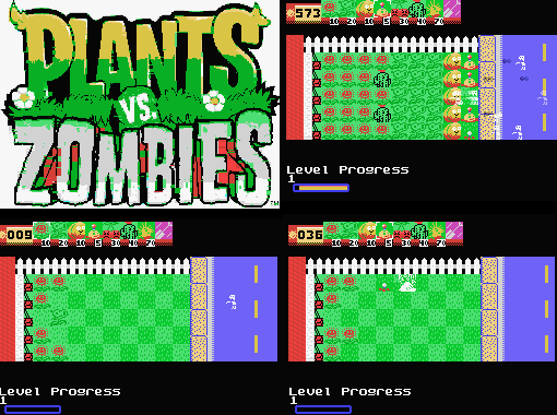 Plants vs Zombies ColecoVision