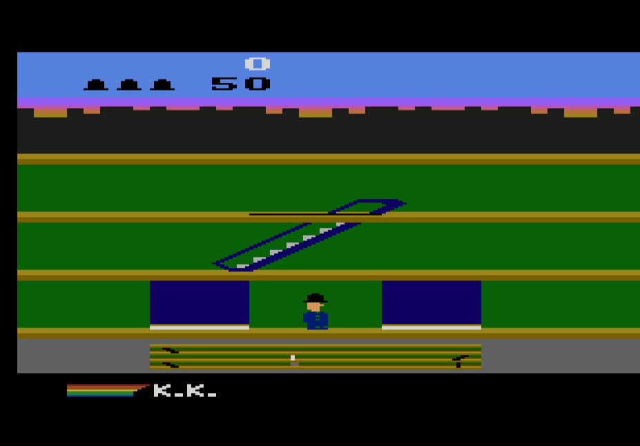 Keystone Kapers - Atari 2600 in 2023