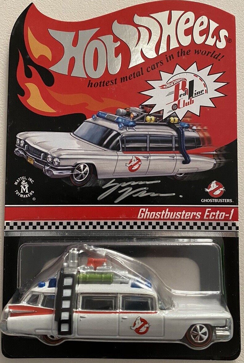 RLC Ghostbusters ECTO-1 signed by HWCVAN - Ask Hot Wheels - Mattel