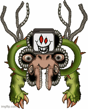 Undertale] Boss Battle - PhotoShop Flowey/Omega Flowey [SPOILERS!] (NO  COMMENTARY) on Make a GIF